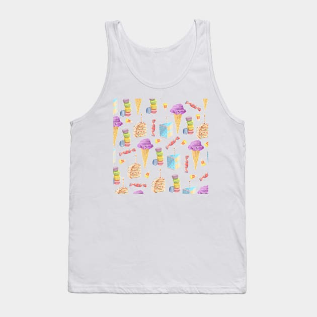 Ice cream & cake Tank Top by desserts